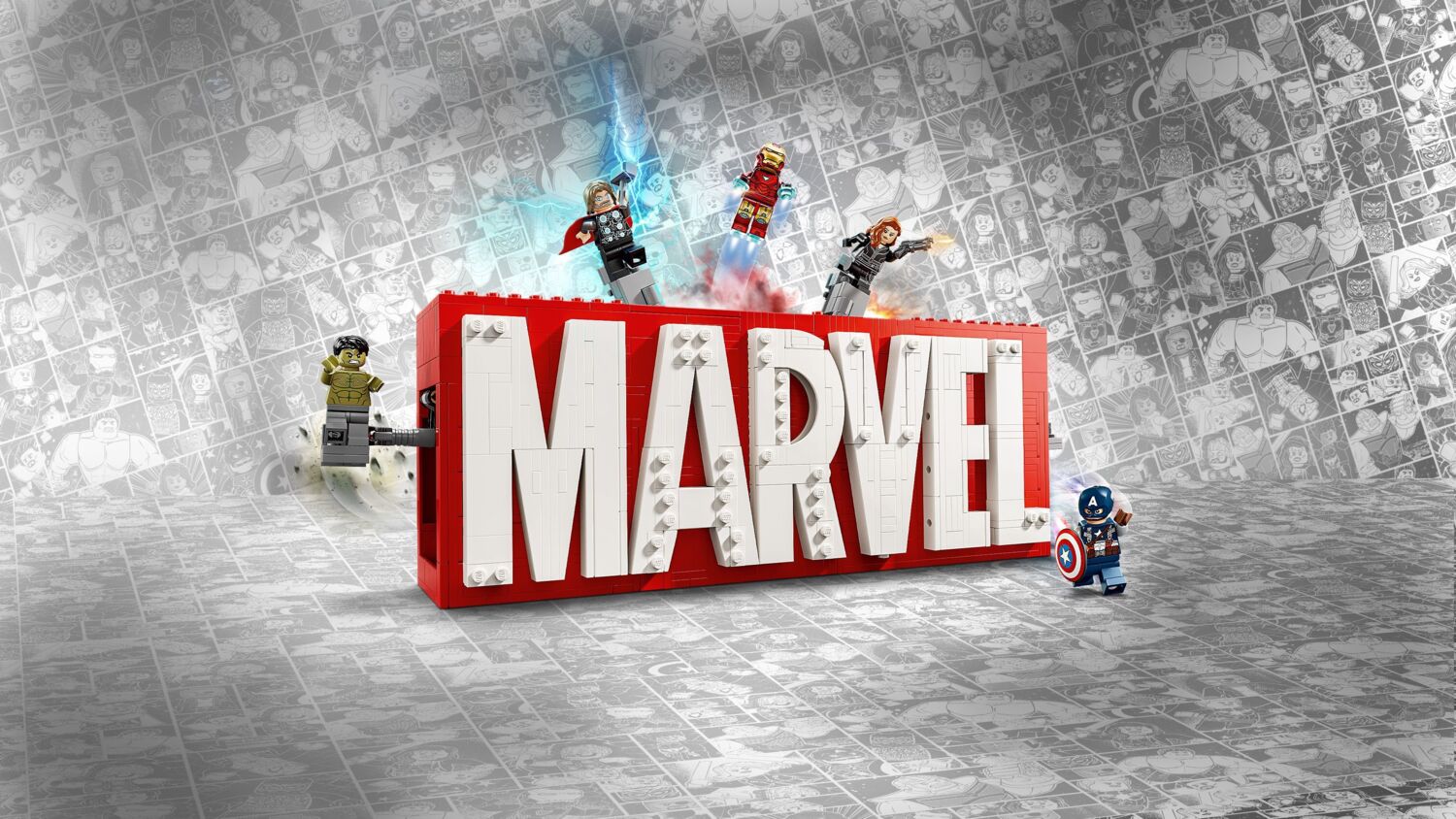 LEGO Marvel Логотип