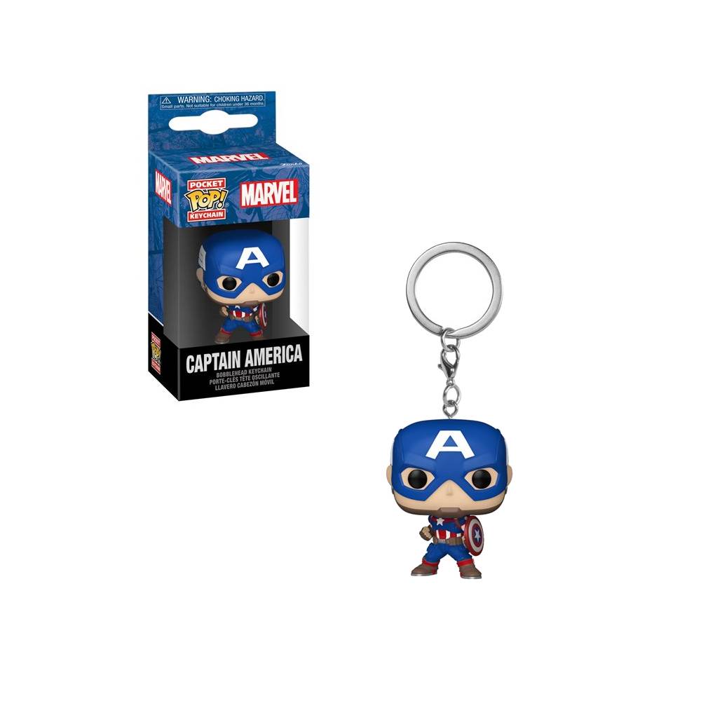 Фігурка брелок Funko Pop! Marvel Captain America